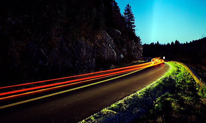 Evening on the Blue Ridge Parkway